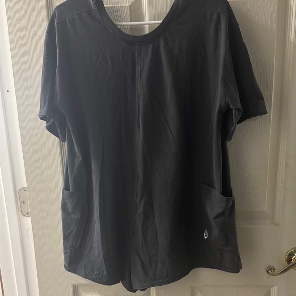 Free People Hot Shot Tee Romper - NWOT - size XS
